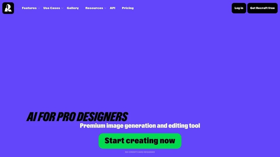 Recraft AI - Professional AI Image Generation & Editing Platform